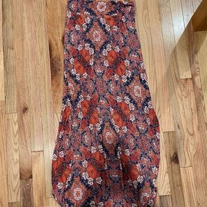 Artisan NY patterned maxi skirt